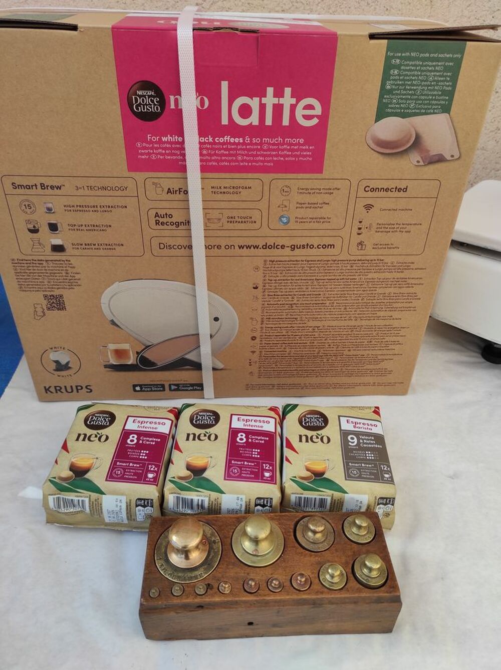 Machine &agrave; caf&eacute; Nescaf&eacute; Dolce Gusto NEO Krups Latte WiFi Electroménager