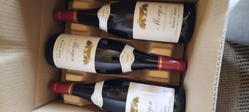 6 bouteilles c&ocirc;t&eacute; de nuits villages nuits St Georges Bourgogne 2030 