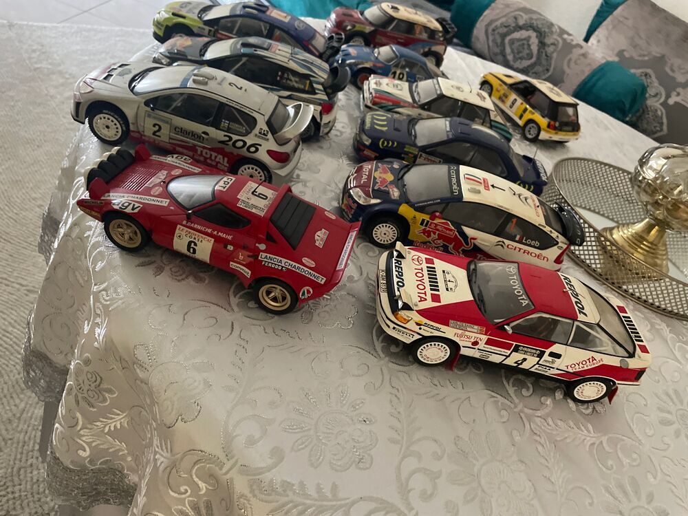 Lot 11 Voitures Miniature 1/18 Rallye WRC (Altaya / IXO) 