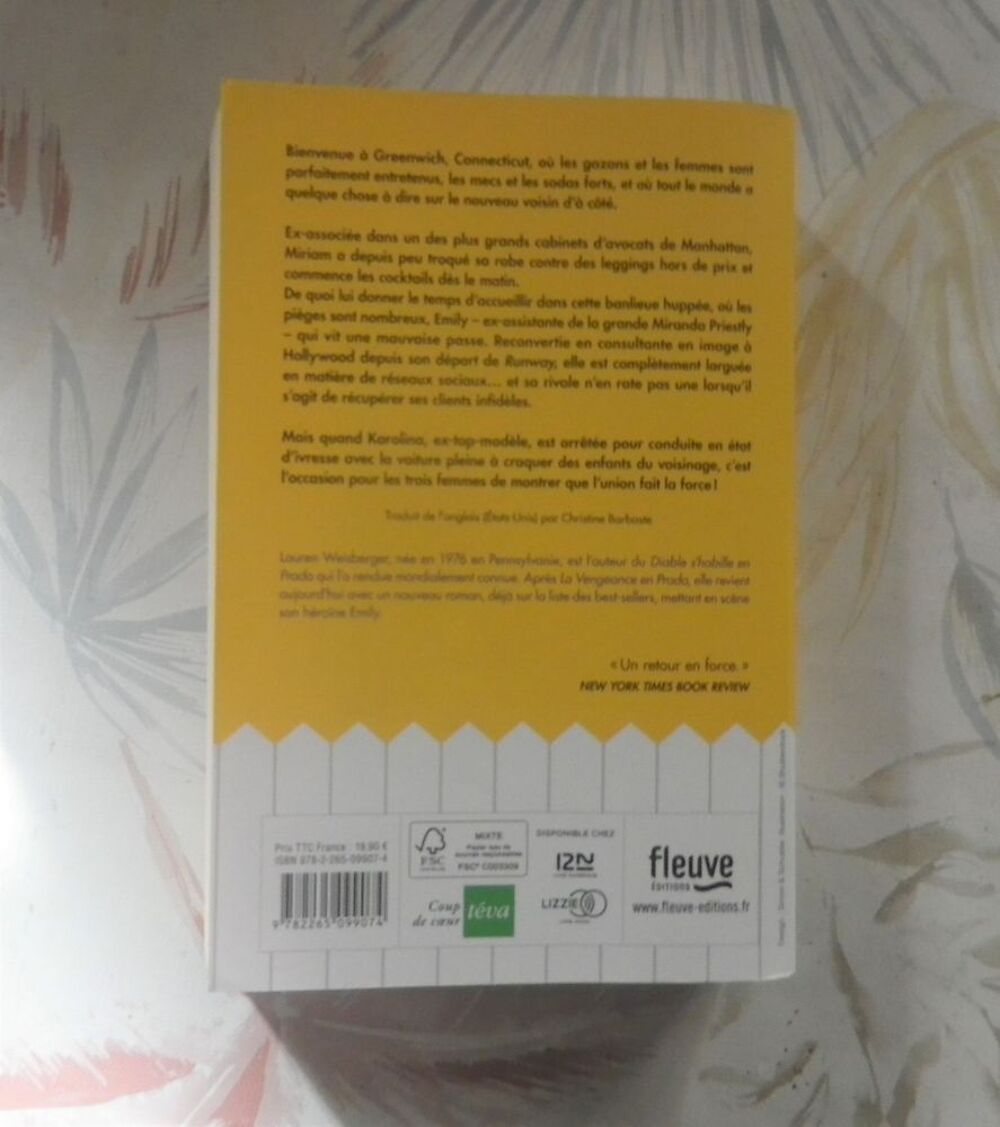 L'ENFER EST PAVE DE BONNES INTENTIONS de Lauren WEISBERGER Livres et BD