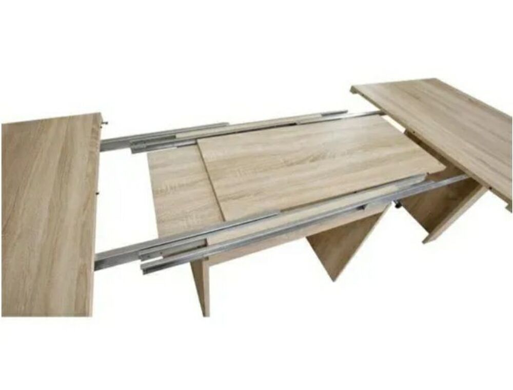 table extensible contemporain 6 &agrave; 12 pers Meubles