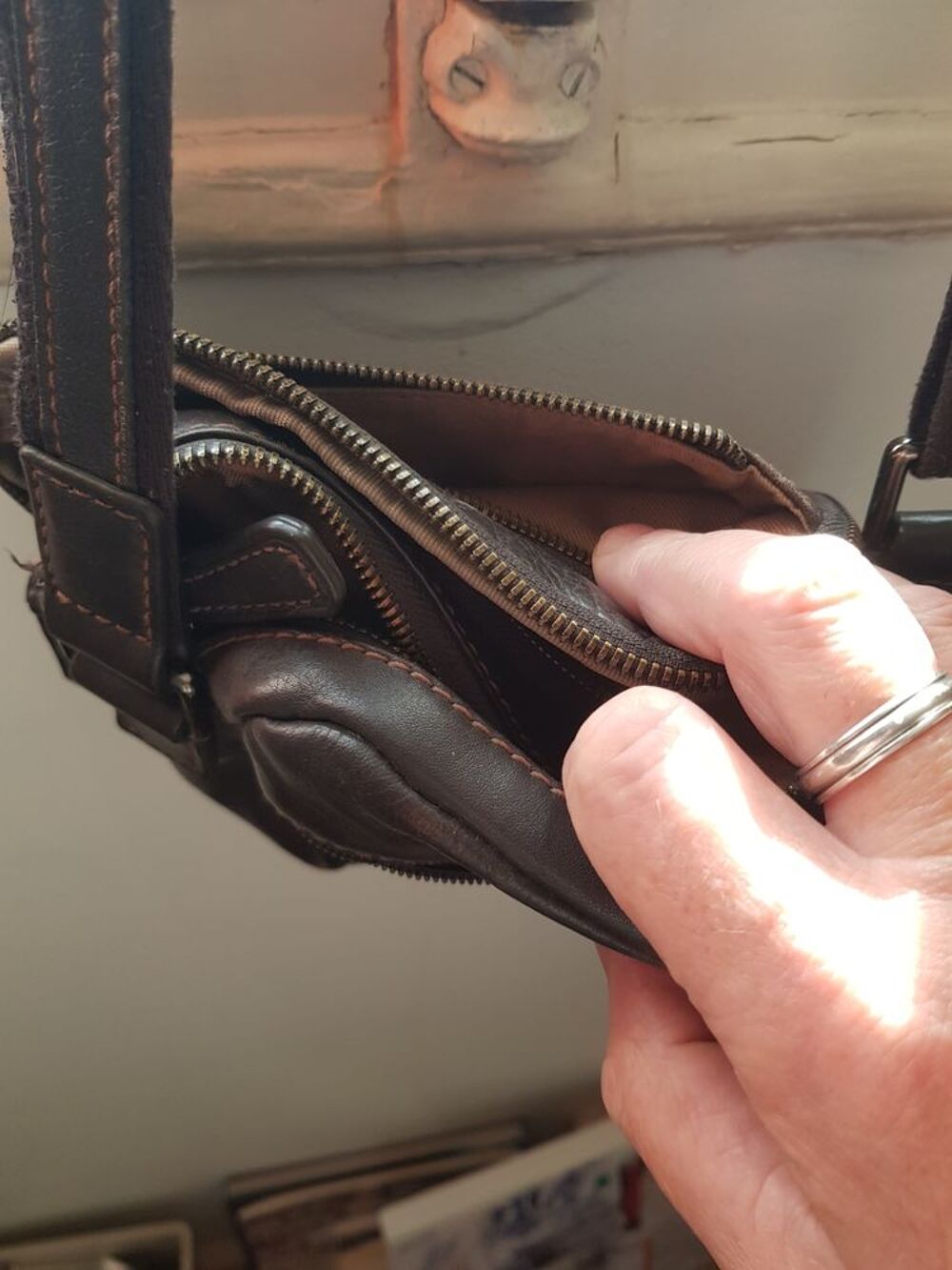 Sacoche Cuir Maroquinerie
