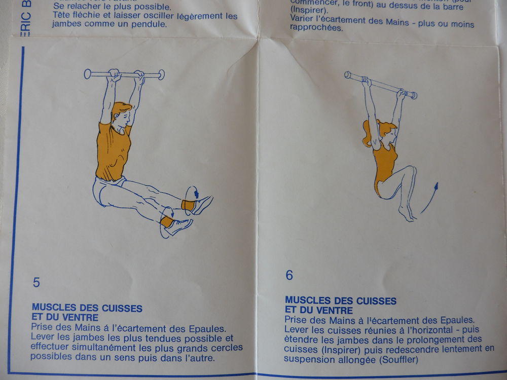 Barre de Traction Sport avec notice Longueur maxi 92 cm Long Sports