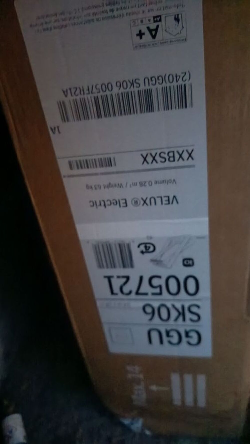 Velux &eacute;lectrique tout confort Bricolage