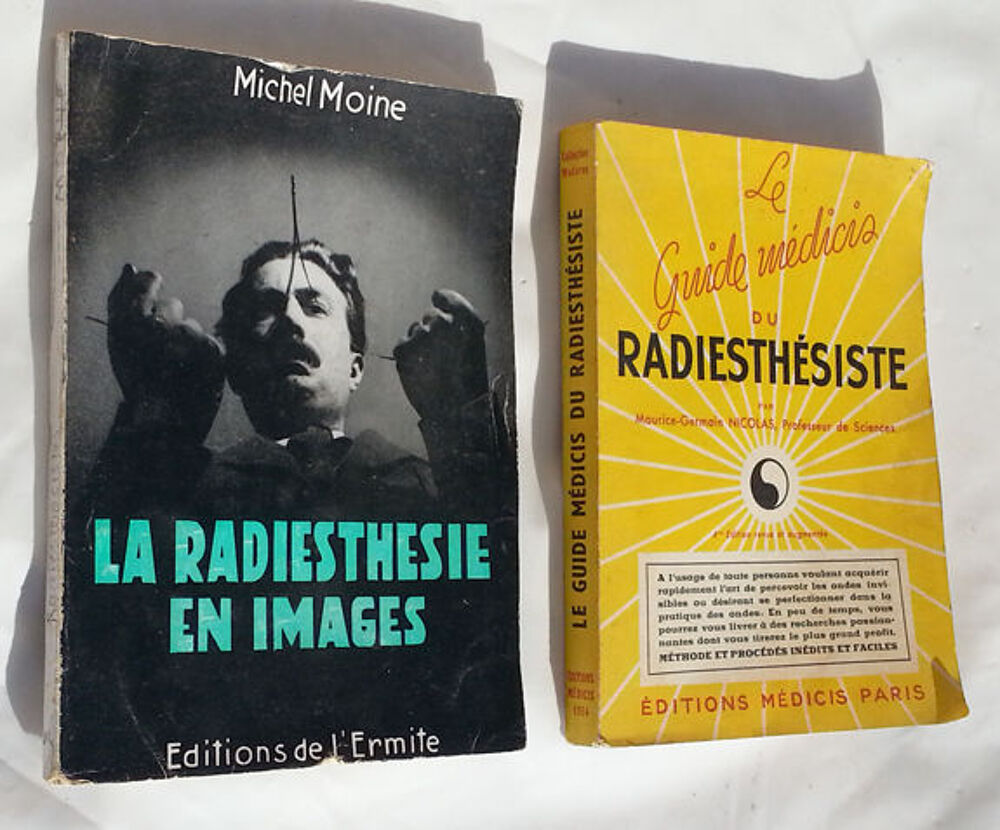 2 livres sur la radiesth&eacute;sie compr&eacute;hension facile Livres et BD
