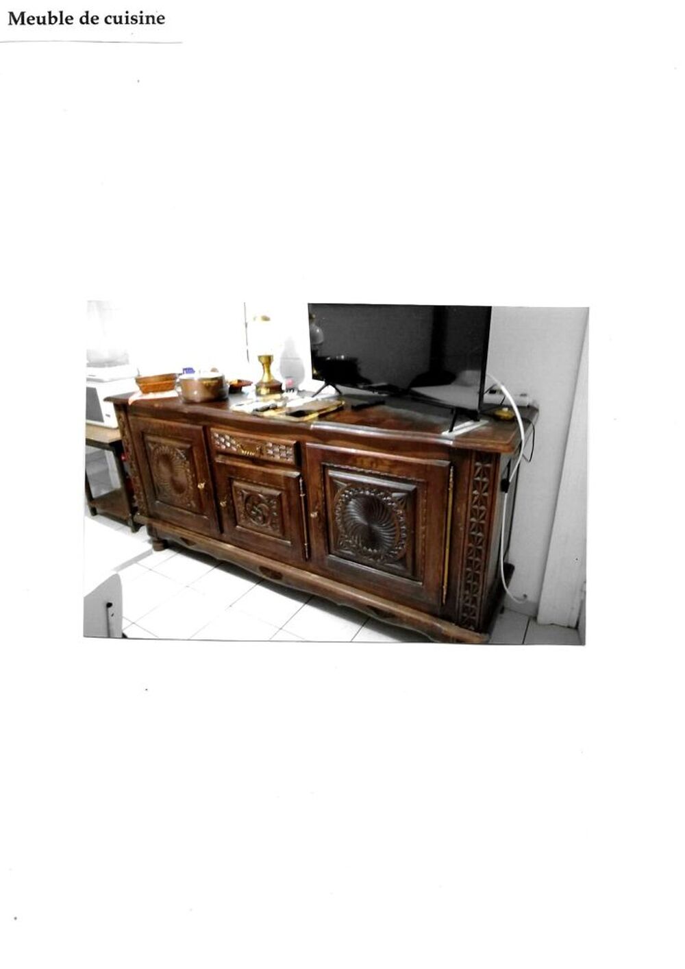 MEUBLE DE CUISINE Meubles