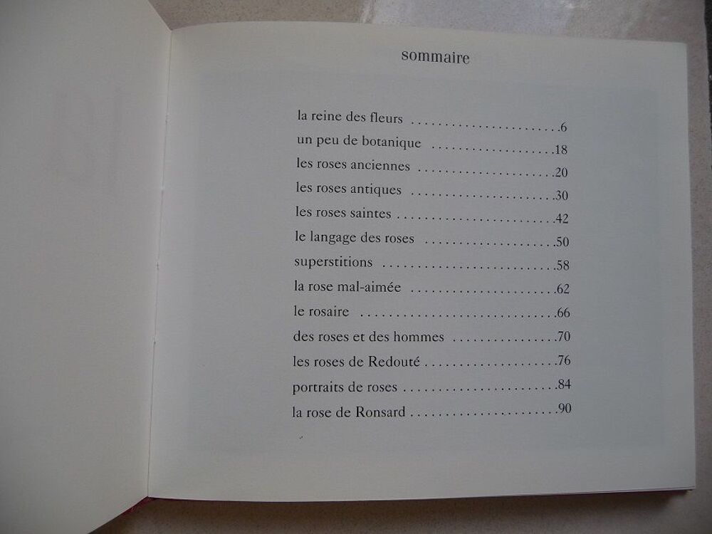 Livre la Rose - NEUF Livres et BD