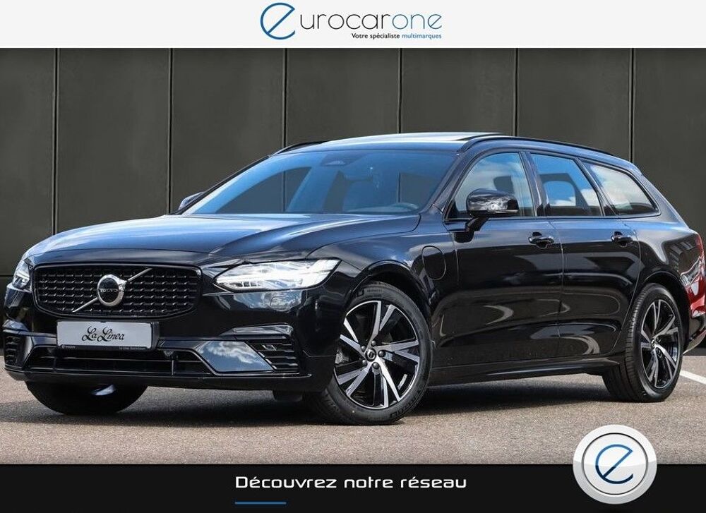 V90 T8 AWD Recharge 310 + 145 ch Geartronic 8 R-Design 2021 occasion 69007 Lyon
