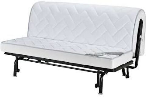 Banquette BZ  roulettes de 140 avec matelas bultex 35kg 200 Pluneret (56)