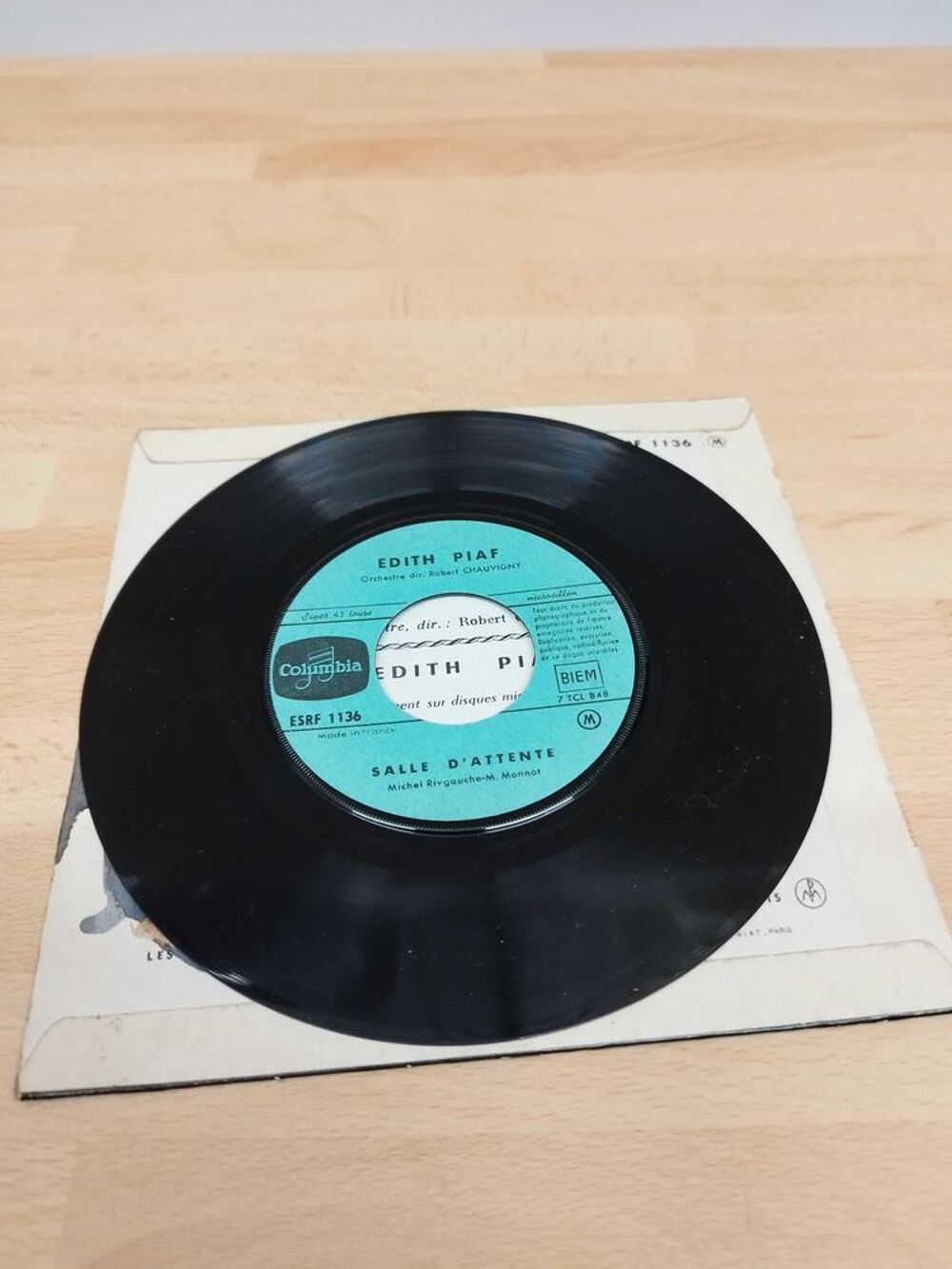 Edith Piaf la foule vinyle 45 tours CD et vinyles