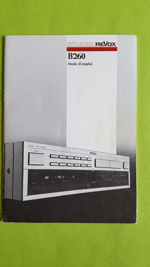 B 260 TUNER REVOX 0 Montpellier (34)
