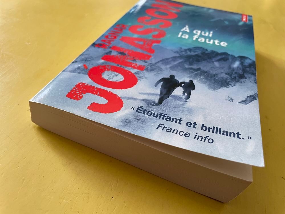 Livre A Qui La Faute - Ragnar J&oacute;nasson _ Livres et BD