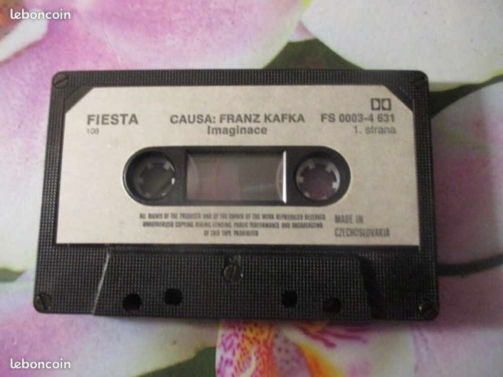 Cassette audio Franz Kafka CD et vinyles