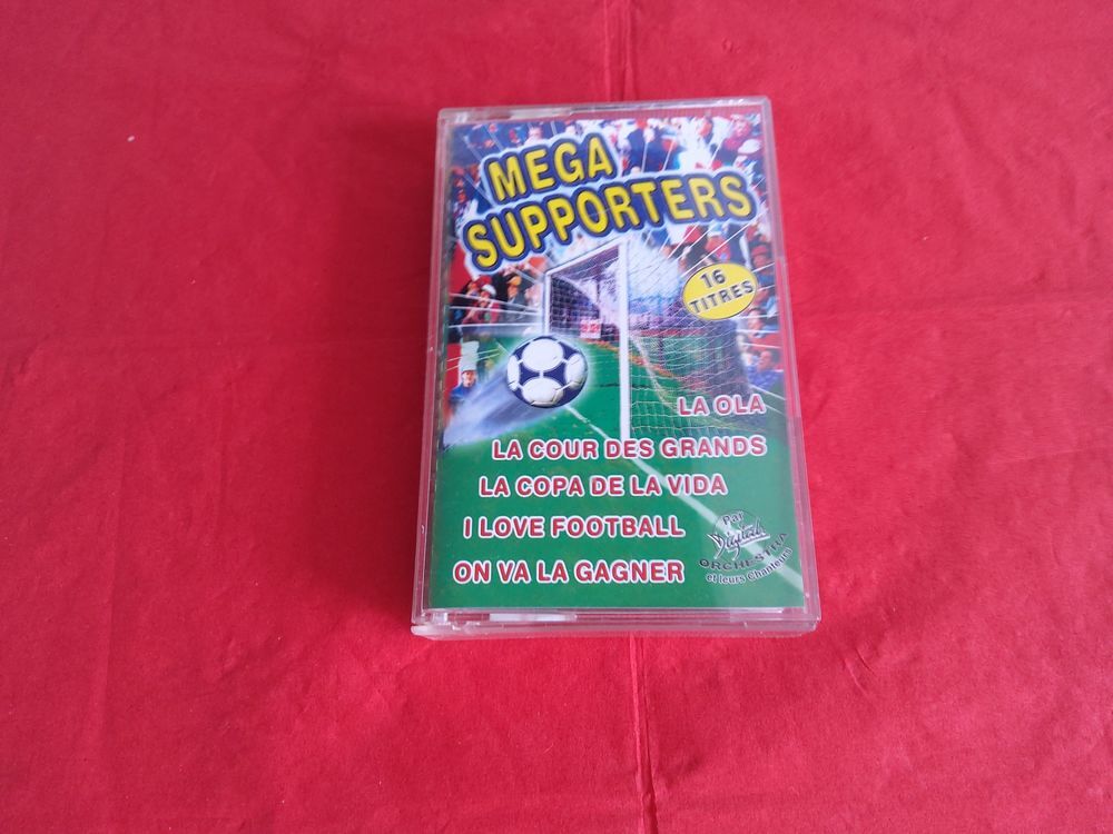 CASSETTES AUDIO MEGA SUPPORTERS - FRANKLIN Audio et hifi