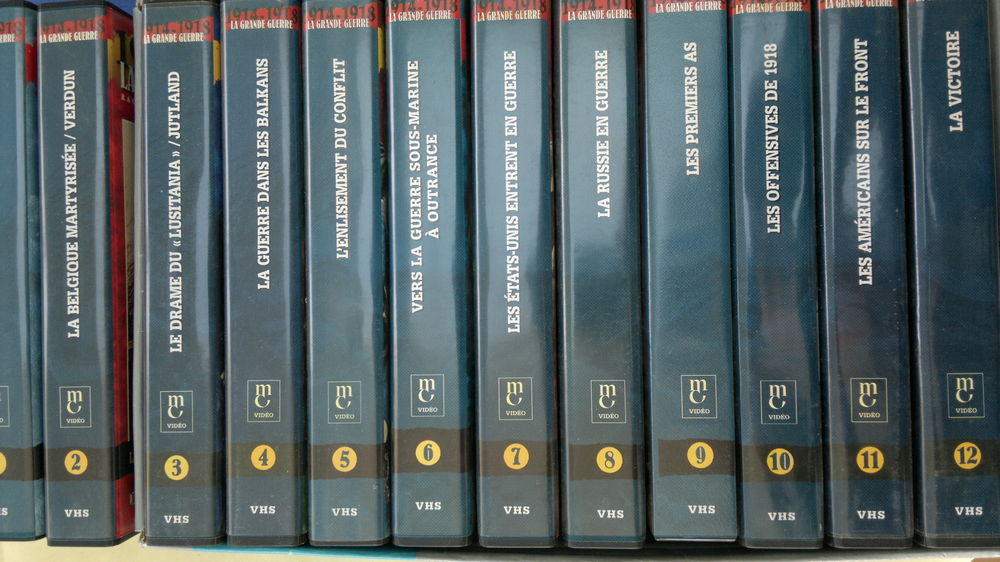 cassettes VHS la grande guerre 14-18 Photos/Video/TV