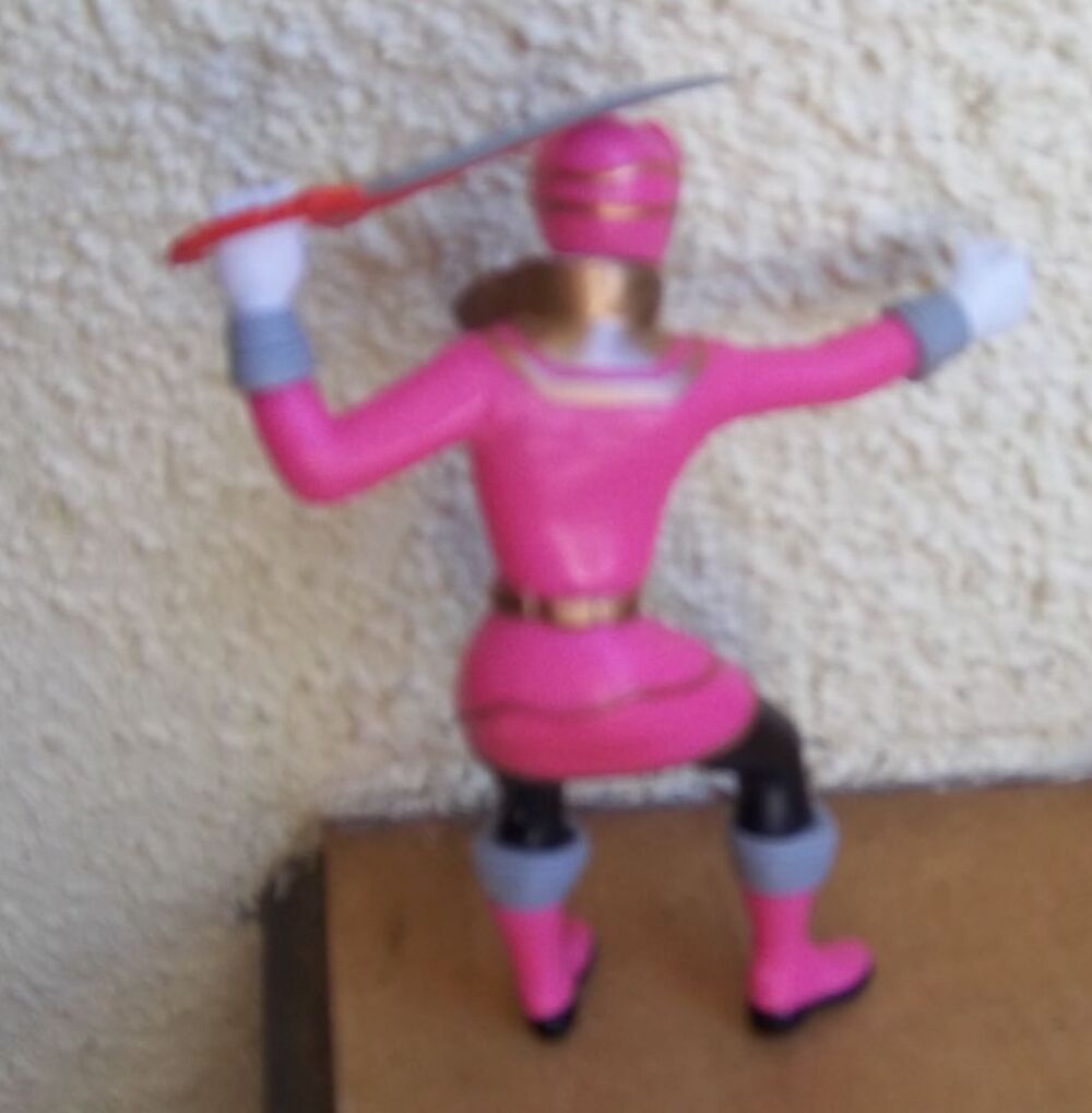 Figurine power rangers sentei force rose pvc 2014 Jeux / jouets