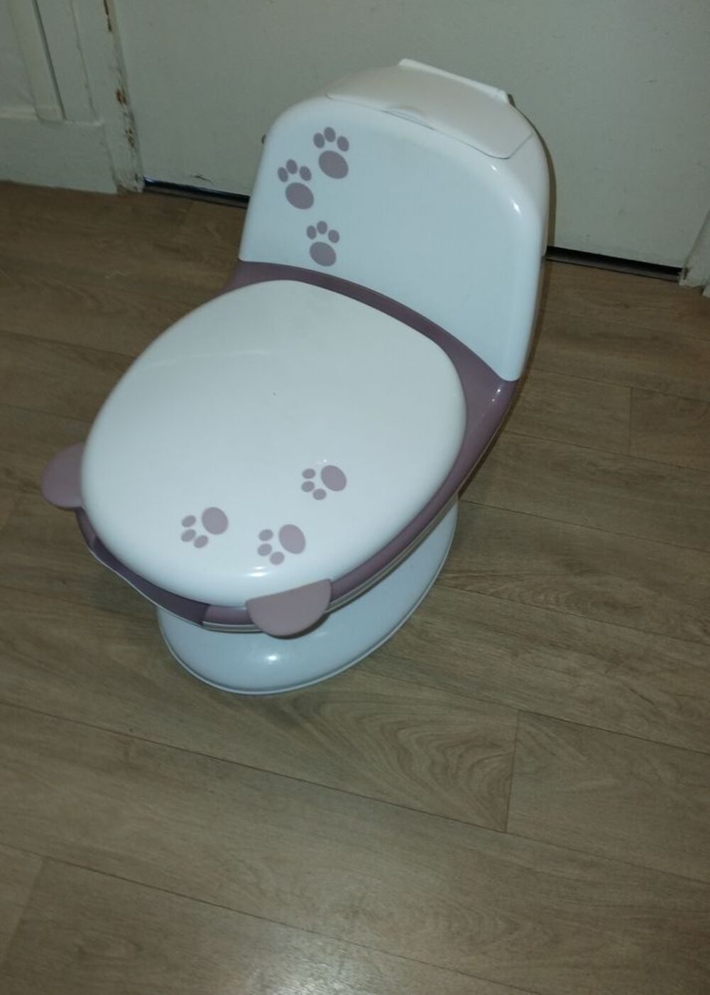Toilette pot enfants imitation brutage chasse d'eau Jeux / jouets