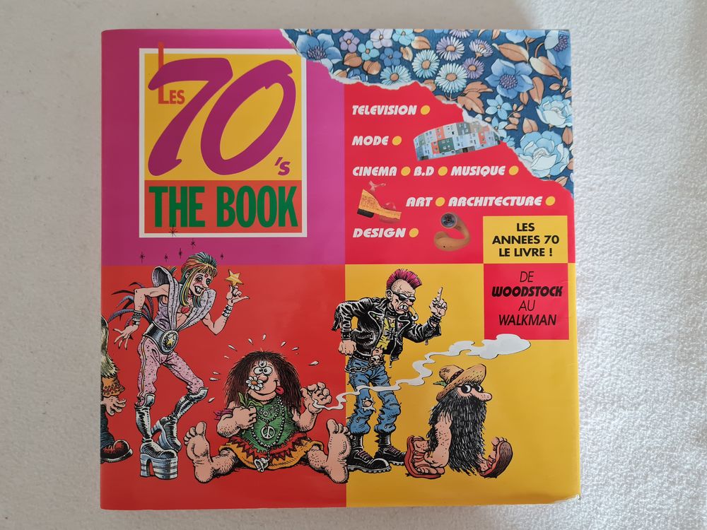 Les 70's de Woodstock au walkman Livres et BD