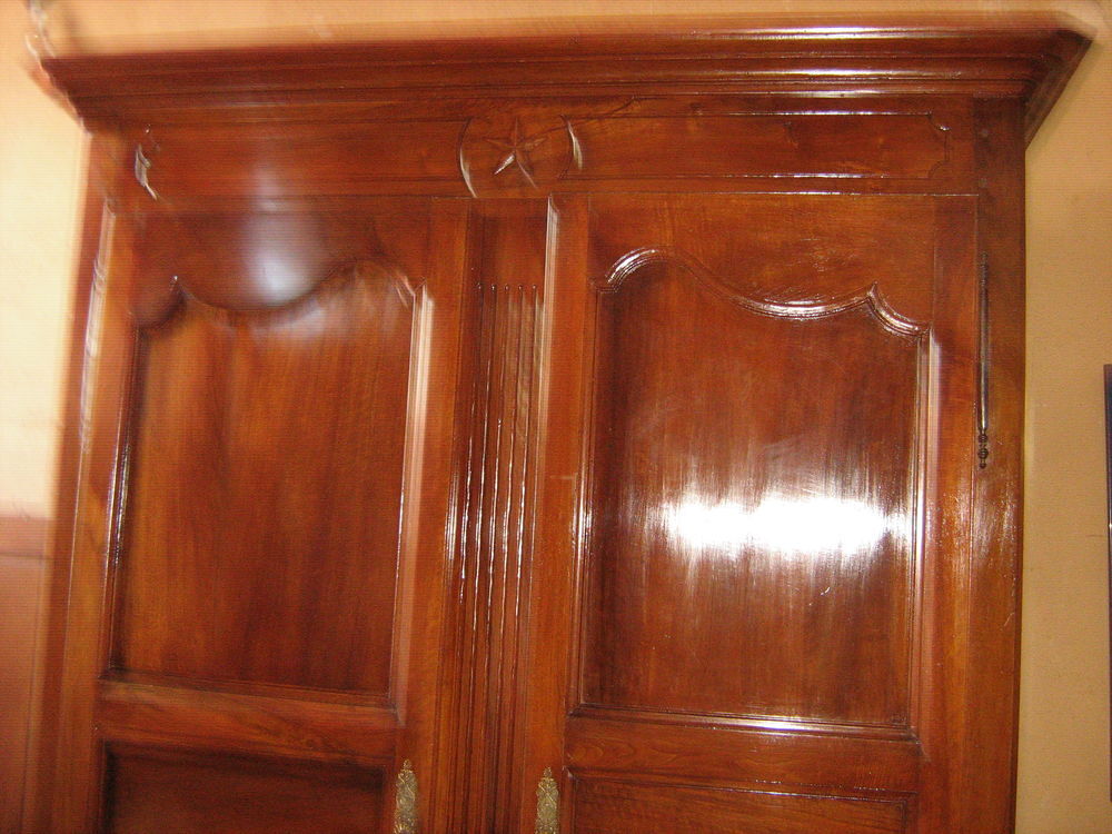 Rare armoire noyer &eacute;poque directoire en parfait &eacute;tat restaur Meubles