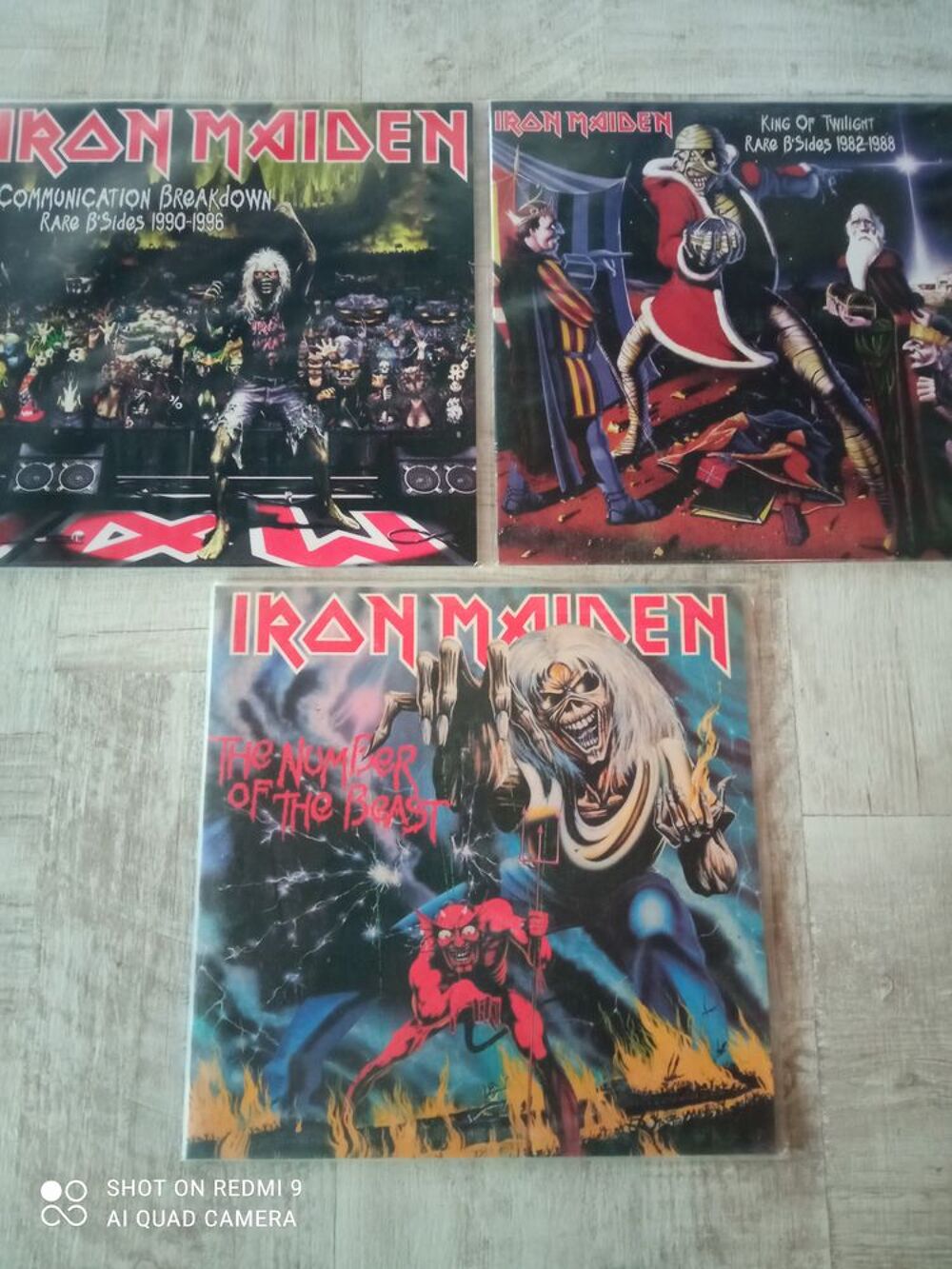 VINYL89 / Iron Maiden CD et vinyles