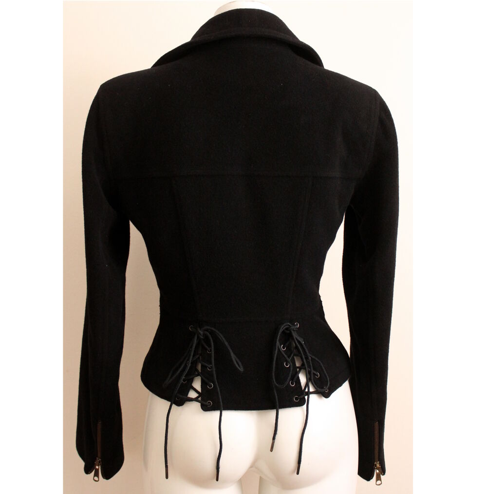 Veste perfecto dos lac&eacute; ALAIA vintage 80 T.38 Fr Vêtements