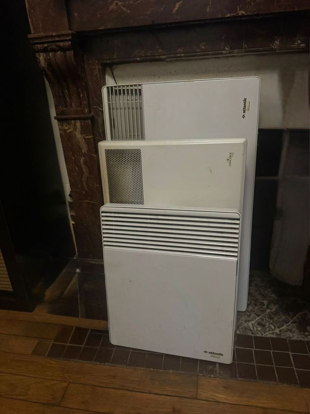 4 Radiateurs &eacute;lectriques Atlantic / Concorde €" Bon &eacute;tat Electroménager