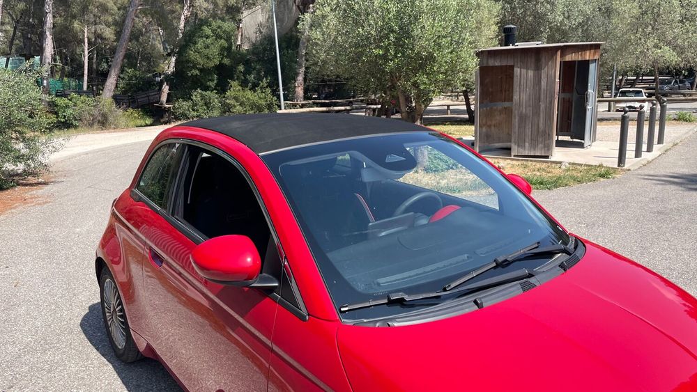 500 E cabriolet FIAT lectrique RED 95ch 2023 occasion 13260 Cassis