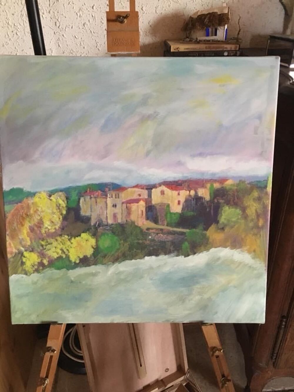 Tableau paysage sur toile Décoration