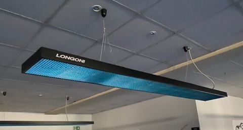 Luminaire LONGONI LED (2m47) pour Billard Bondoufle (91)