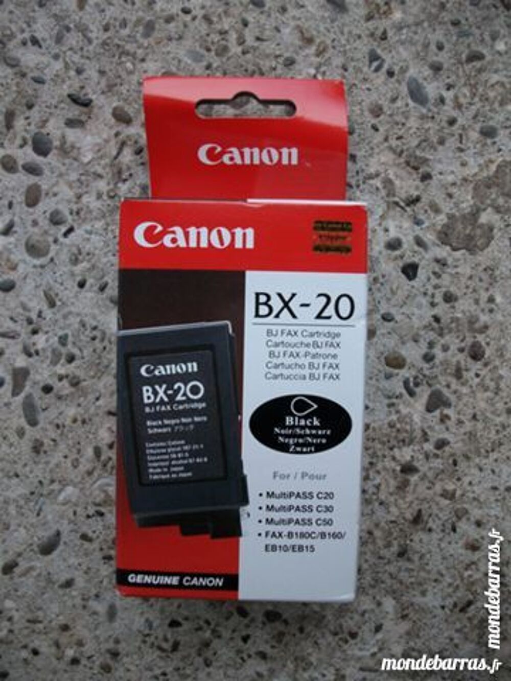 Cartouche BJ FAX CANON BX-20-Neuve Matériel informatique