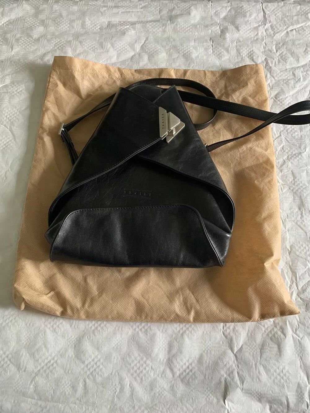 Sac &agrave; dos en cuir - Marque Texier Maroquinerie