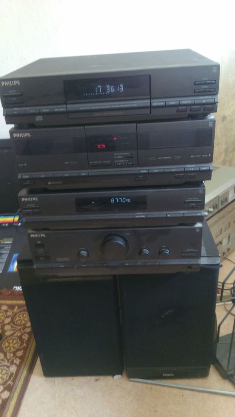 Philips compact disc player cd 310 vintage TBE Audio et hifi