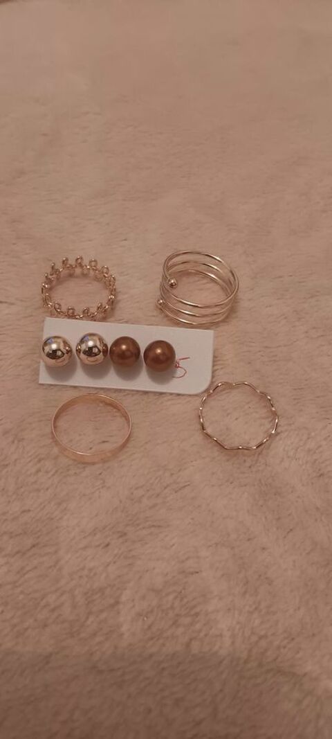 Ensemble Bijoux acier inoxydable 5 Nimes (30)