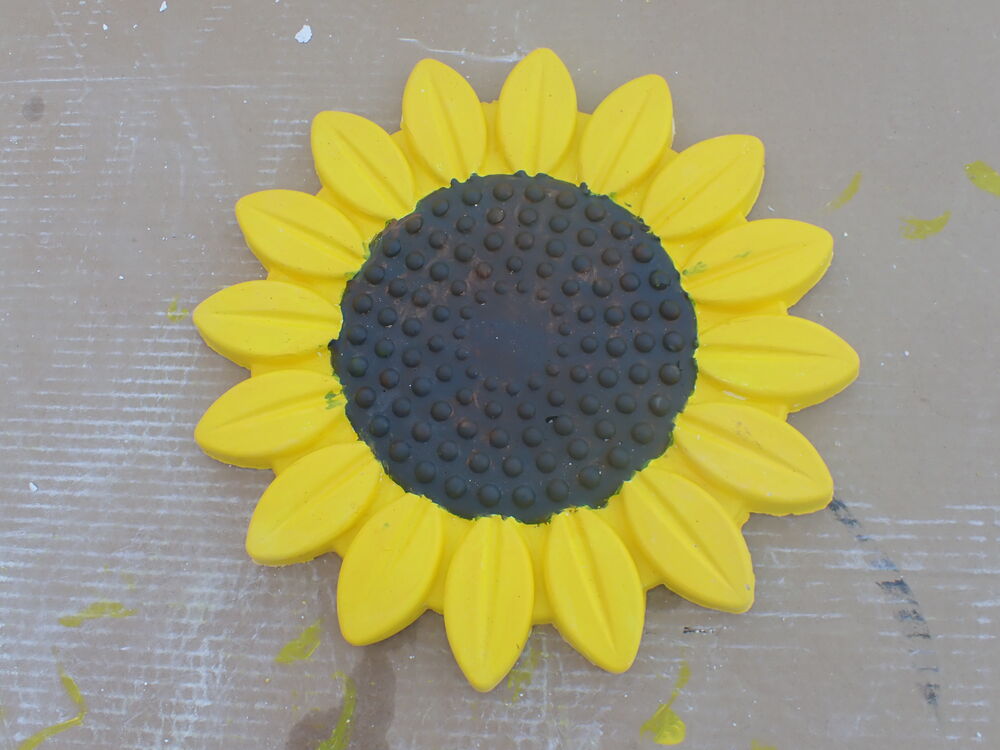 fleur de tournesol en moulage Jardin