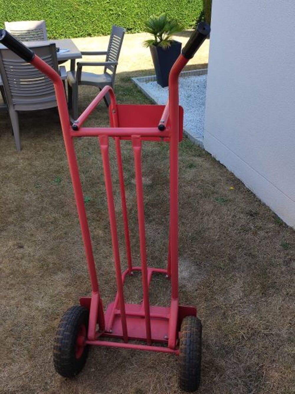Chariot &agrave; bois 
Bricolage