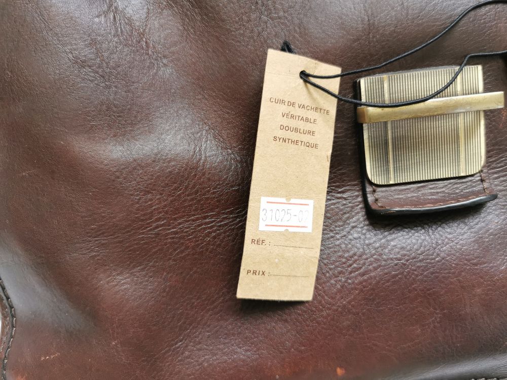 Saccoche /cartable cuir Katana Maroquinerie