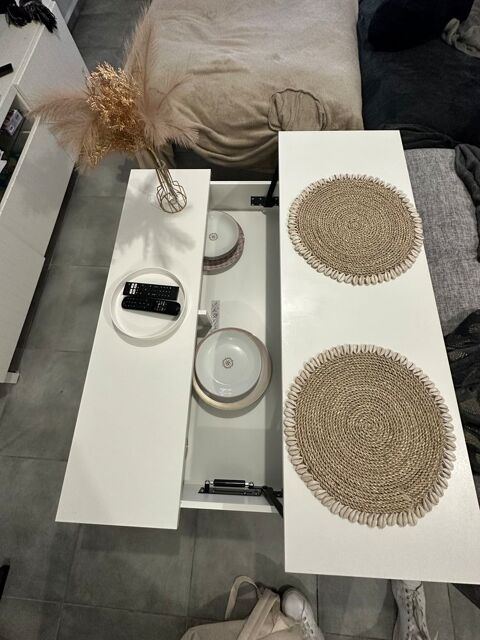Table basse IKEA dpliante 115x70 100 Drap (06)
