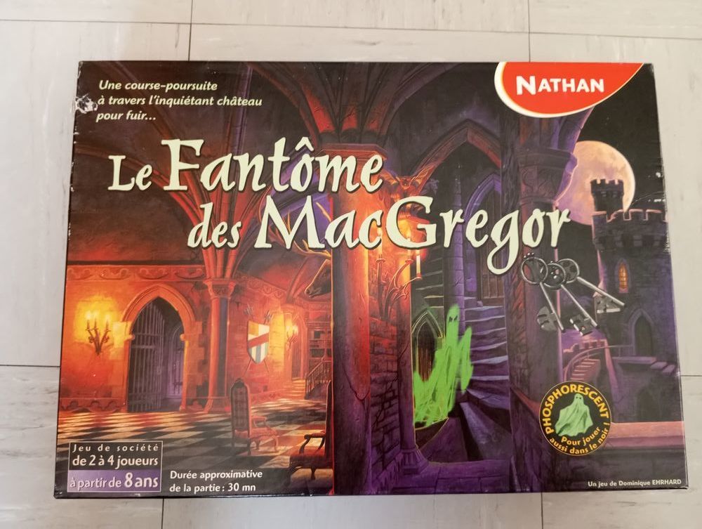 Jeu de soci&eacute;t&eacute; Le Fant&ocirc;me des MacGregor Marque NATHAN Jeux / jouets
