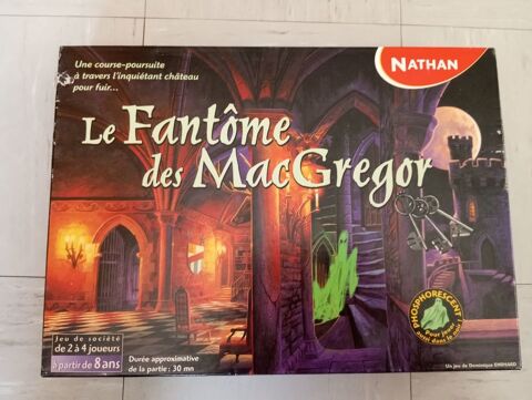 Jeu de société Le Fantôme des MacGregor Marque NATHAN 7 Toul (54)