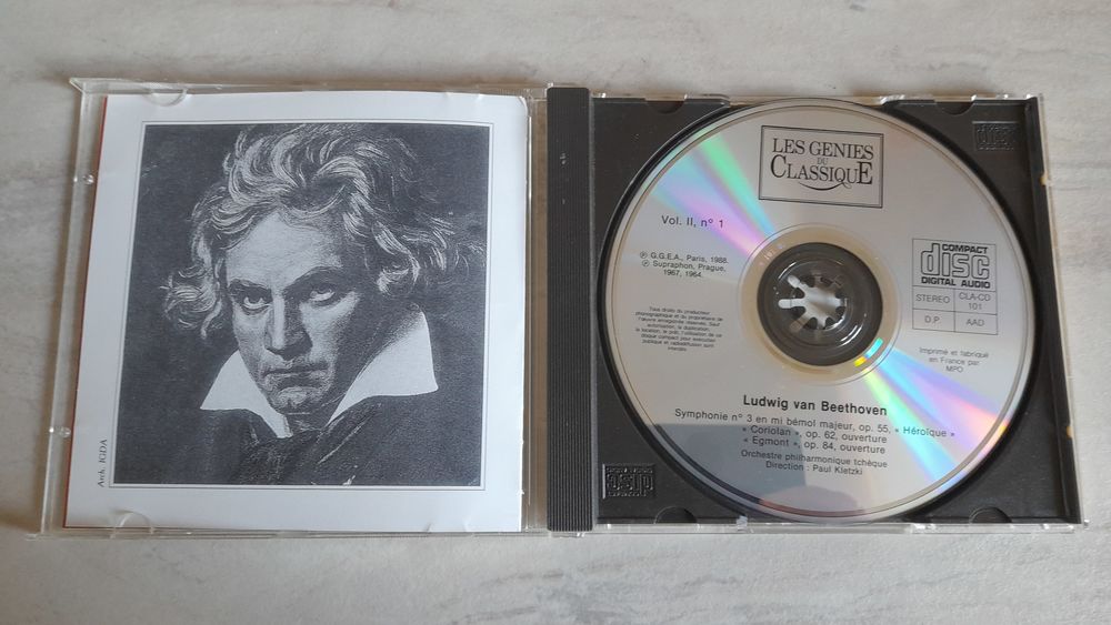 CD BEETHOVEN HERO&Iuml;QUE CD et vinyles