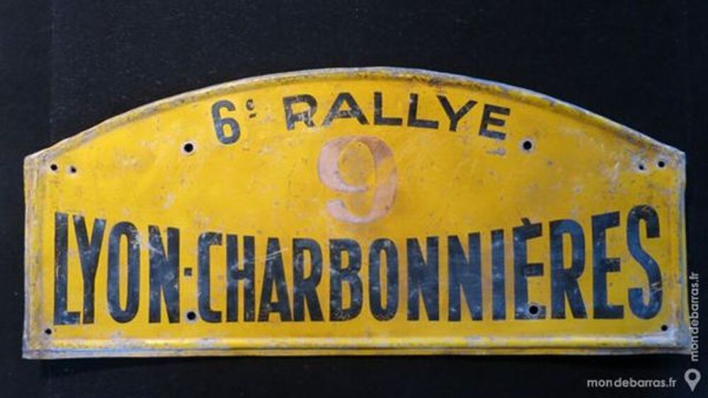 plaque rallye 