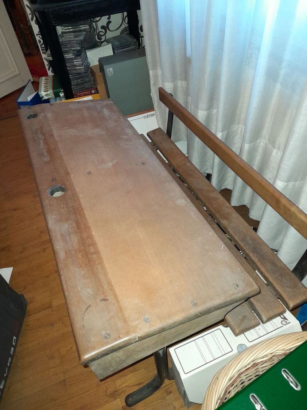 banc d'&eacute;cole ancien Mobilier enfants