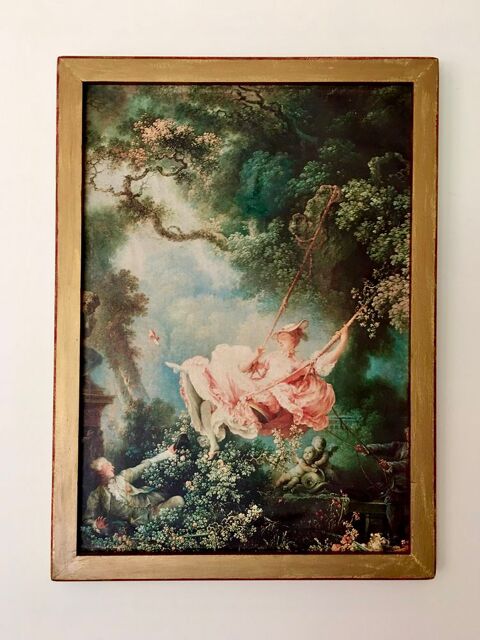 Tableau  Les hasards heureux de l'escarpolette  Fragonard 10 L'Isle-Jourdain (32)