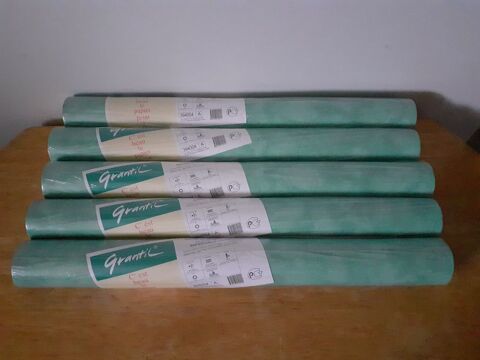 5 Rouleaux papier peint vinyle Neuf 0 Baume-les-Dames (25)