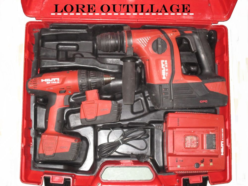 HILTI Kit 2 outils - Perforateur + Visseuse Bricolage