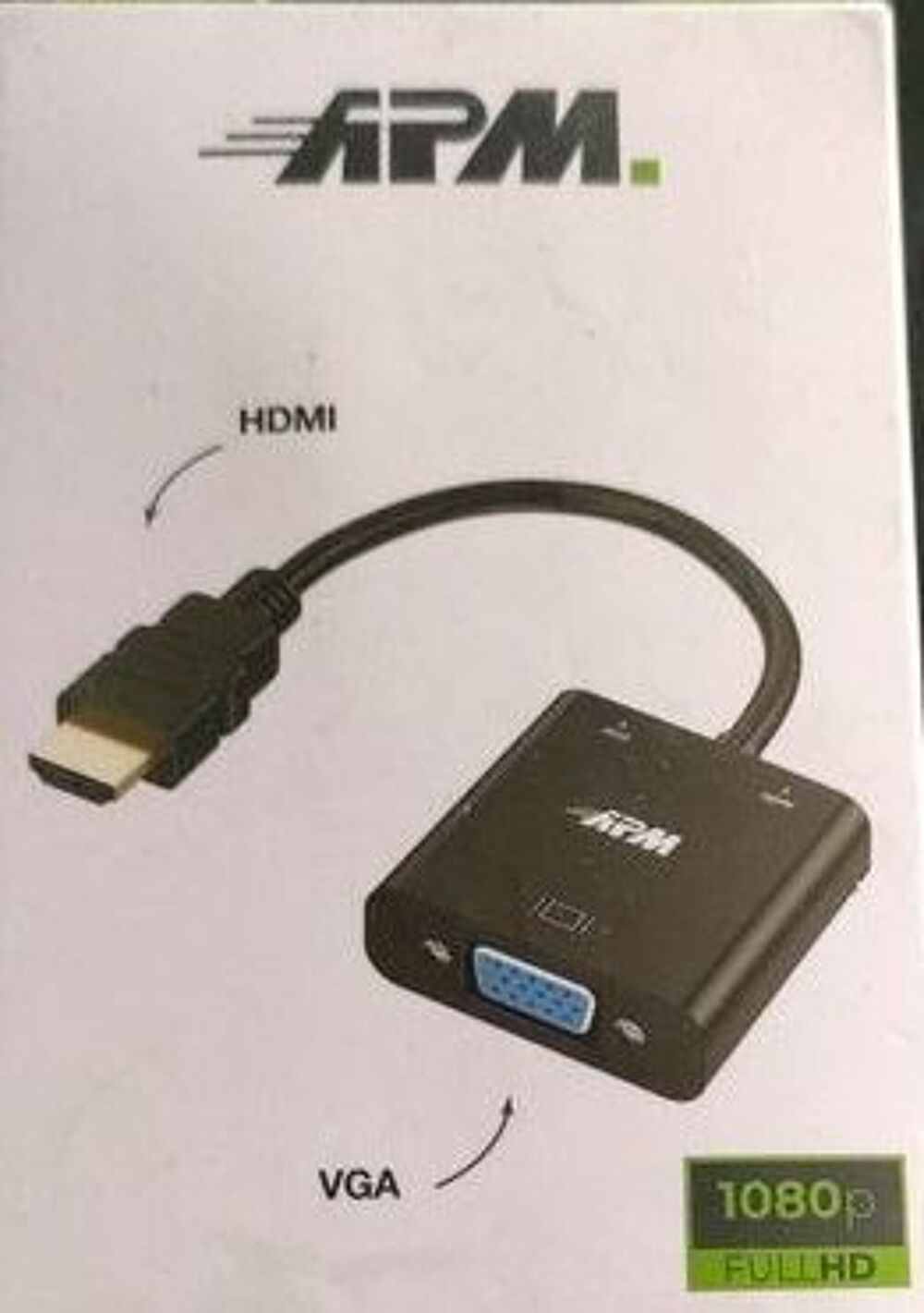 Convertisseur HDMI - VGA + cable VGA Photos/Video/TV