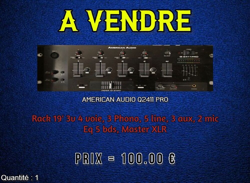 AMERICANAUDIO Audio et hifi