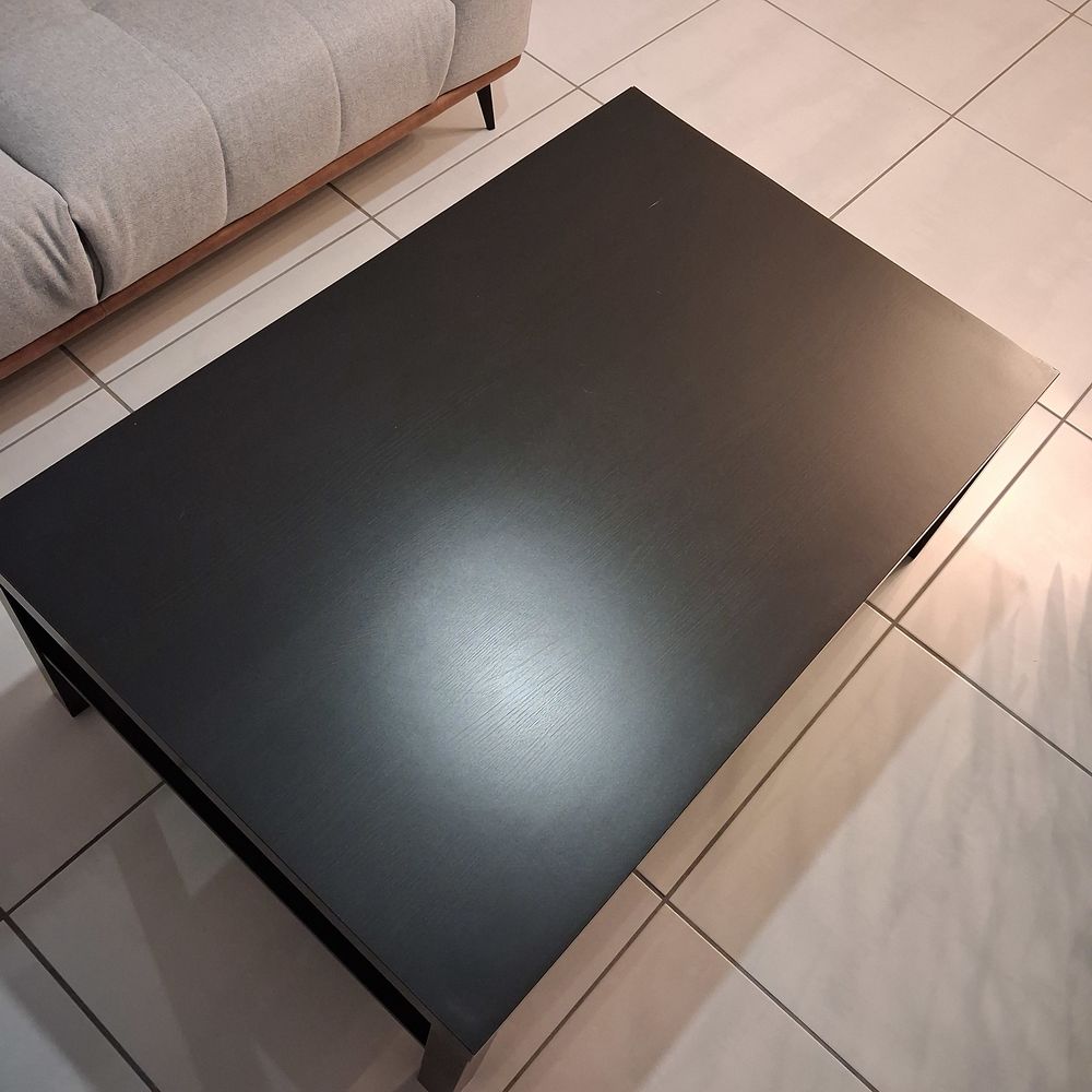 Table basse noire Meubles