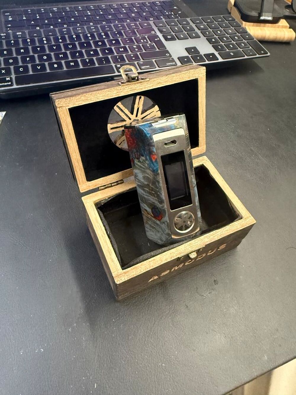 Minikin 2 Kodama Bois Stabilis&eacute;/Grise ? Asmodus 