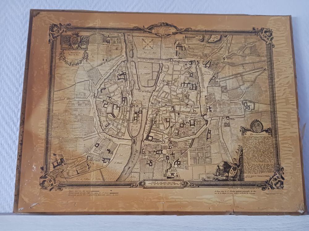 Plan d'Angers de 1776 